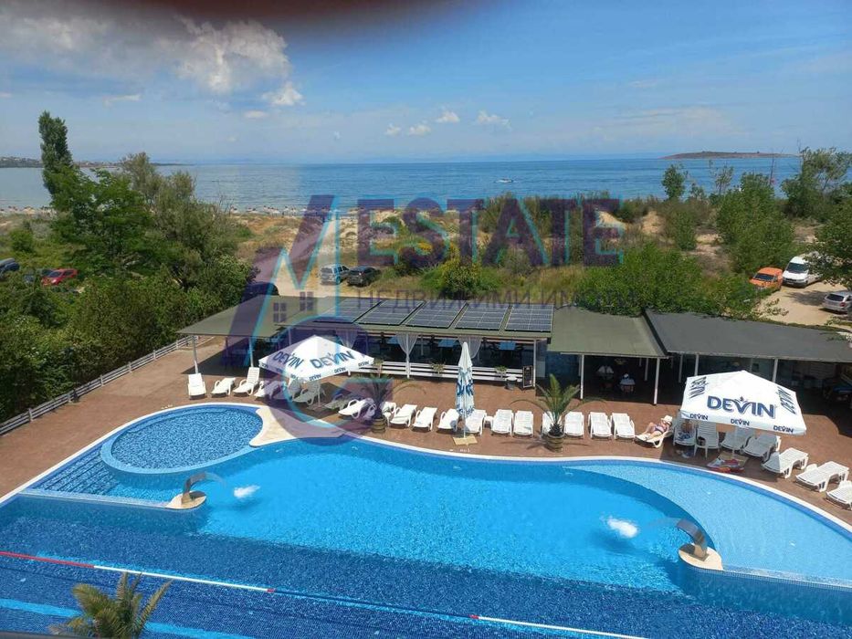 Студио в затворен комплекс на ПЪРВА ЛИНИЯ МОРЕ в Созопол.