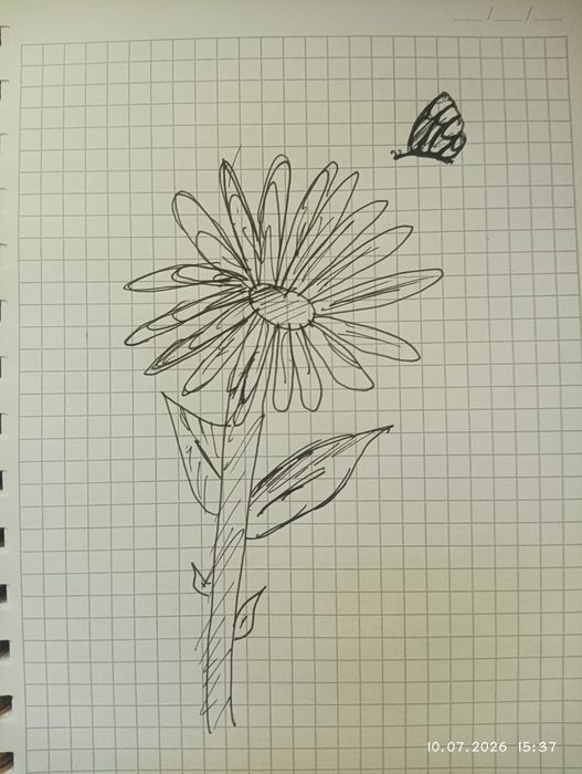 Рисую цветы/растения
