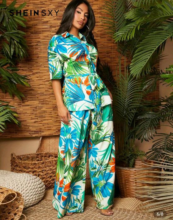 Костюм две части с колан.