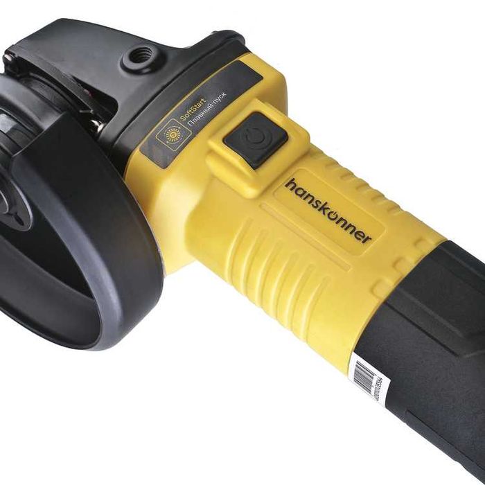 Болгарка Hanskonner PLATINUM 125мм.1600Вт.Бесщеточный.3 Эл. Защиты двг