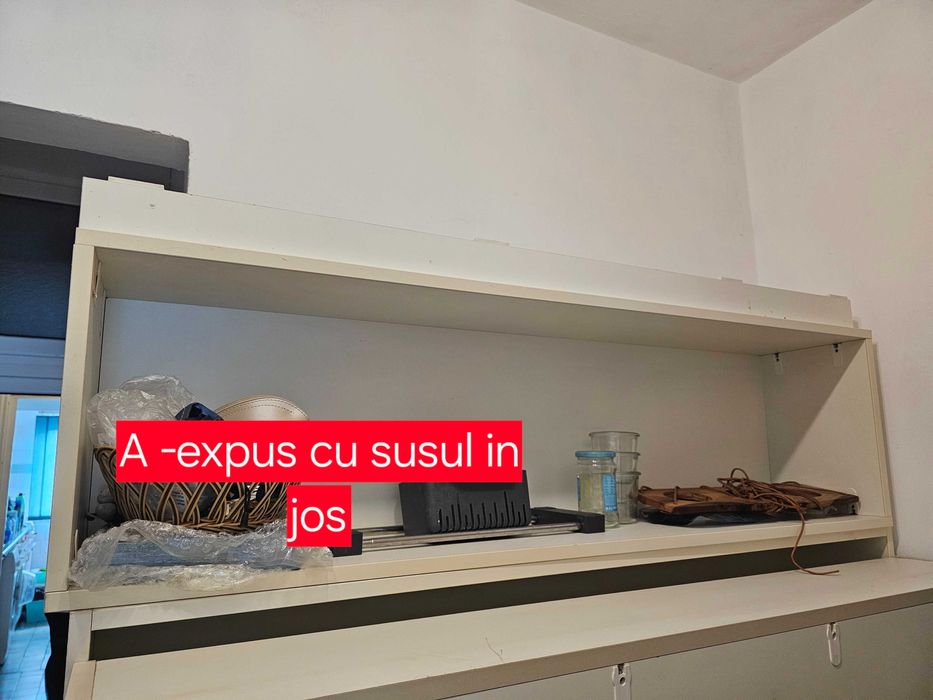 Rafturi pal calitate superioara pt perete living 4 corpuri