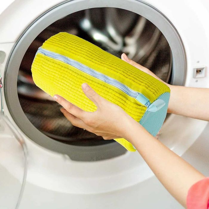 Чанта за пране на обувки с подплатена мрежа, протектор за маратонки