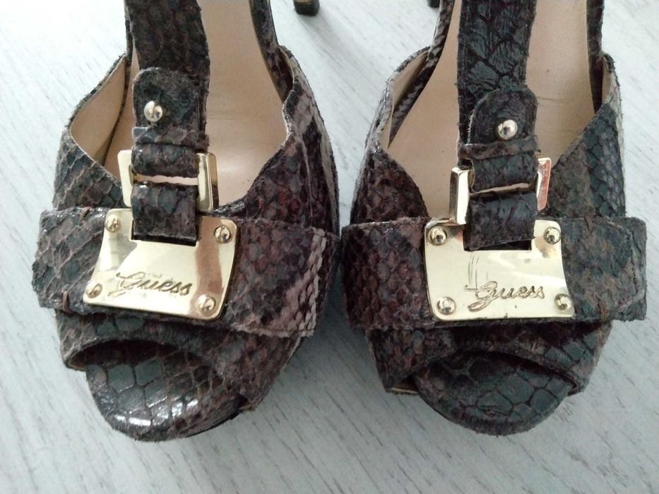 Sandale snake print Guess