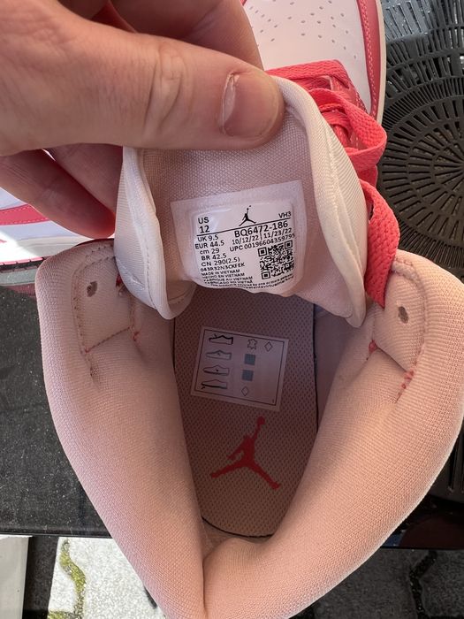 Nike Jordan 1 Mid White/Sea Coral-Atmosphere EU 44.5