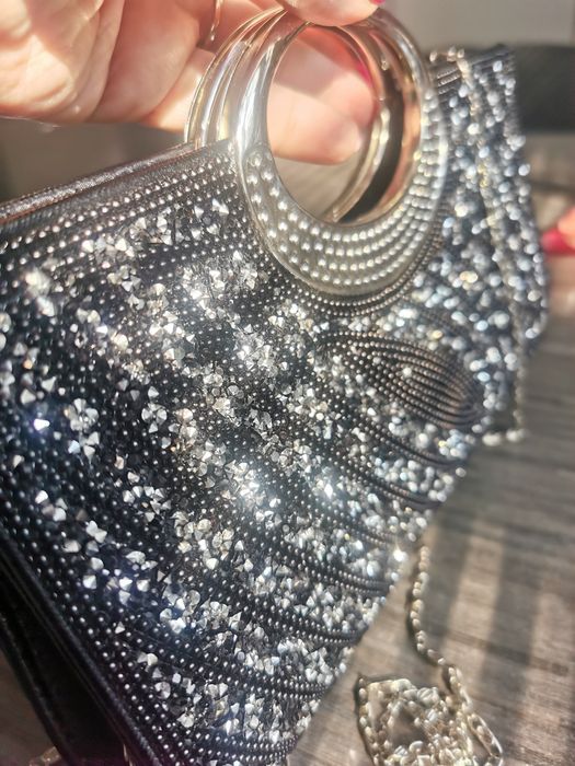 Официална чанта с камъни