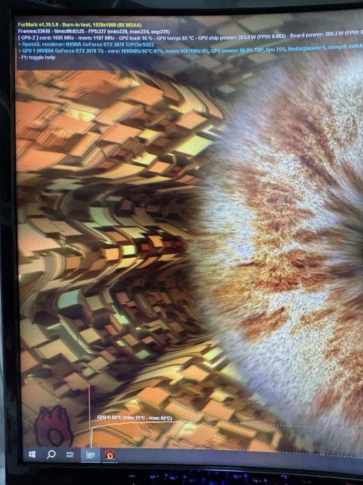 Видеокарта Gigabyte Vision RTX 3070 Ti 8gb