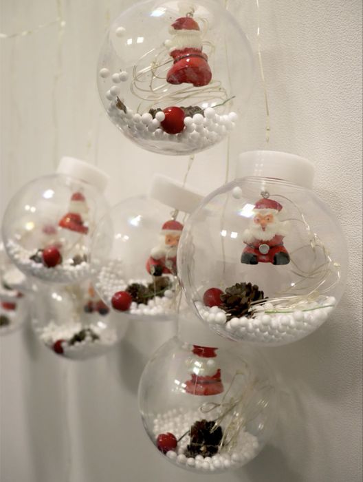 Гирлянда “Новогодние шары” 200 LED, 10 шаров