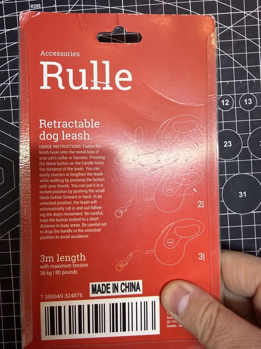 Lesa retractabila 3 m noua , nefolosita