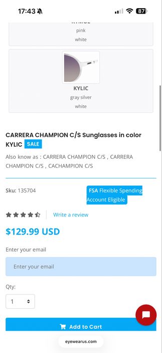 Ochelari soare originali CARRERA mod Champion C col KYL-IC ca noi