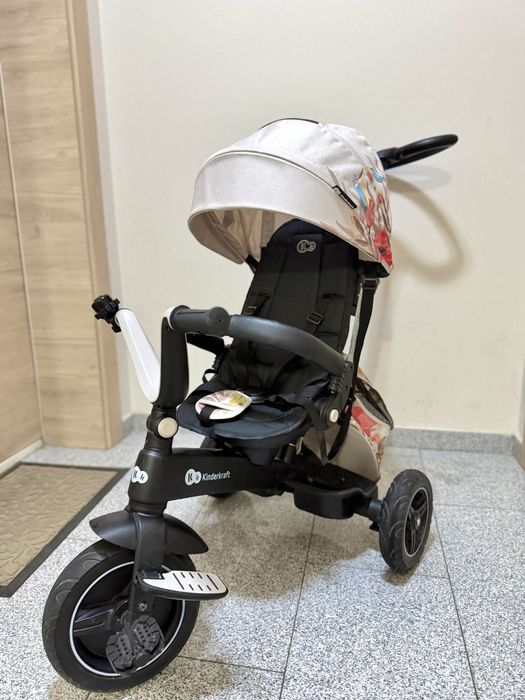 Триколка KinderKraft EASYTWIST, Бежова