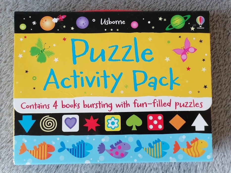 Puzzle activity pack, издателство Usborne