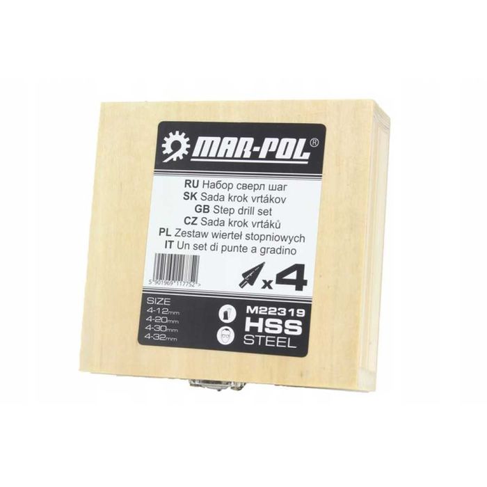 Комплект конусовидни свредла 4 броя