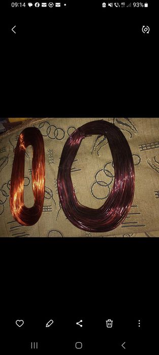 Sarma de cupru emailata-material tehnic