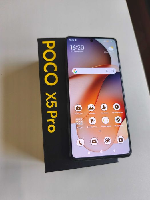 Xiaomi poco x5 pro 5g с гаранция