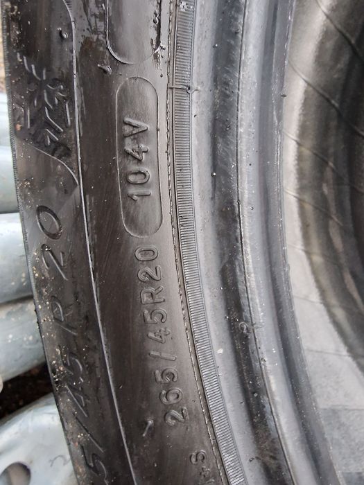 Anvelope 265/45R20 marca Michelin, DOT  2019, 6 mm