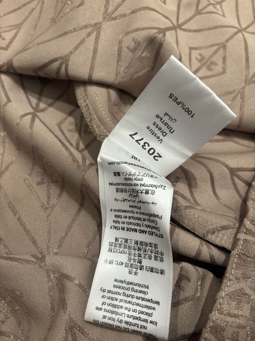 Кафява рокля на Elisabetta Franchi