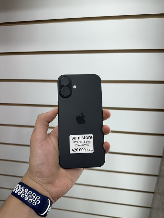 Iphone 16 plus 256gb black