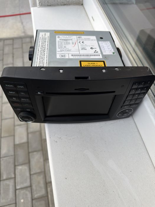 Navigație Mercedes ML W164 COMAND NTG2.5 A1649002401 testată