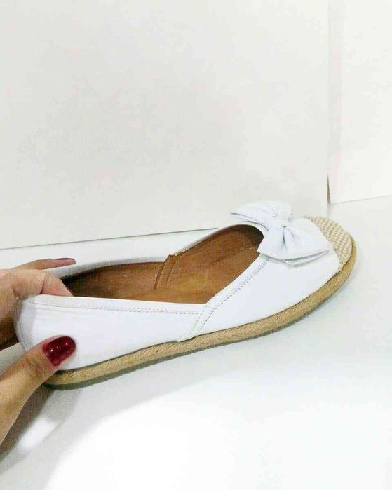 Роскошные кожаные туфли балетки мокасины 37-38-39разм., люкс, Турция!