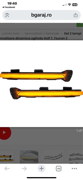 semnalizari dinamice vw golf7