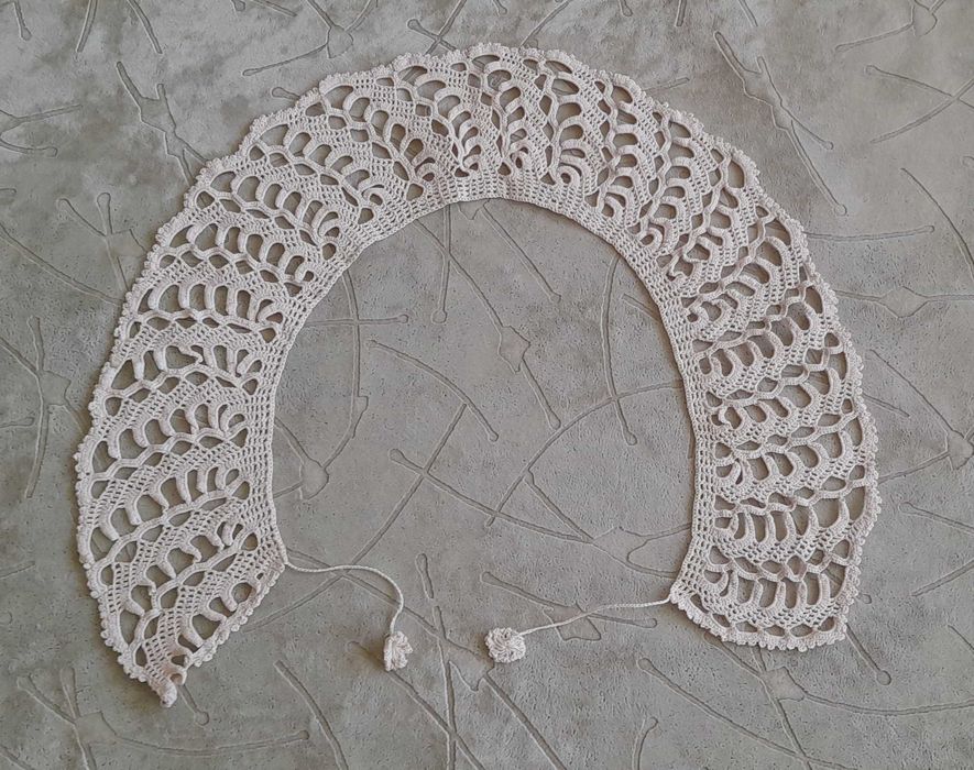 Ръчно плетени якички и коланчета