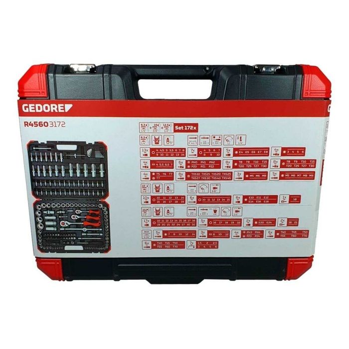 Trusa scule 172 piese.Trusa tubulare Germania.Trusa chei GEDORE-NOI