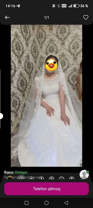 Oq koylak  kelinlar uchun