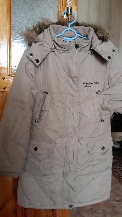 Куртка-пальто на девочку, р.128