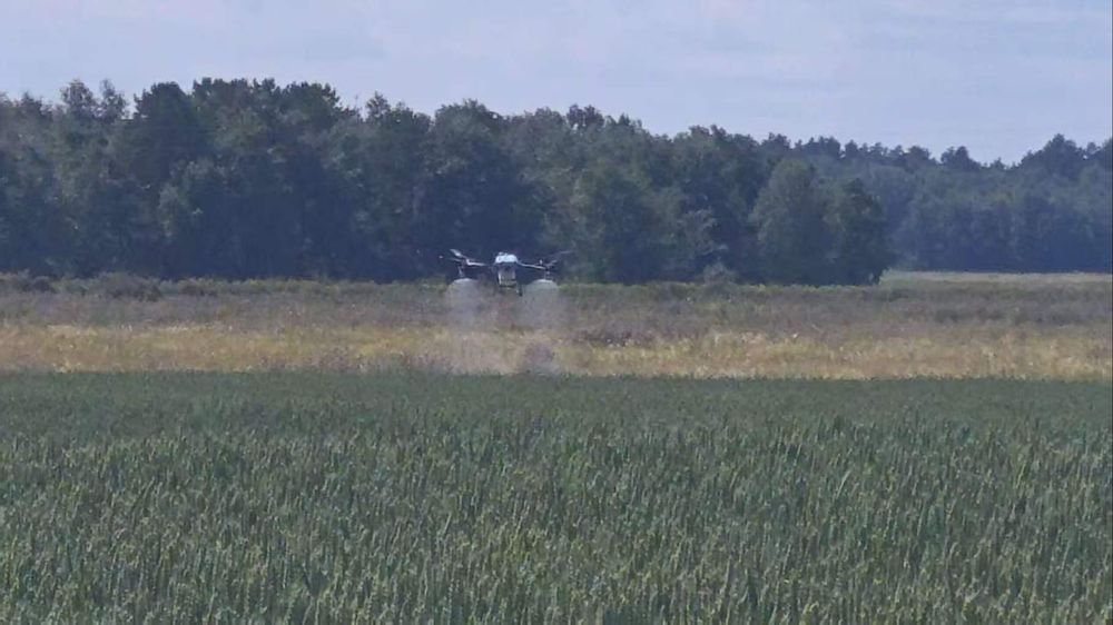 DJI U60 агродрон | Дрон для опрыскивания | Сельхоз дрон