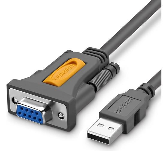 Usb com rs 232 ,ugreen DB 9 1,5 serial cabel