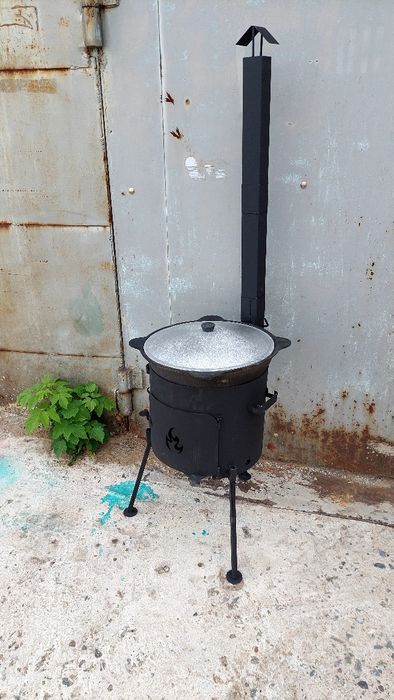 печь  для казана.можно с казаном