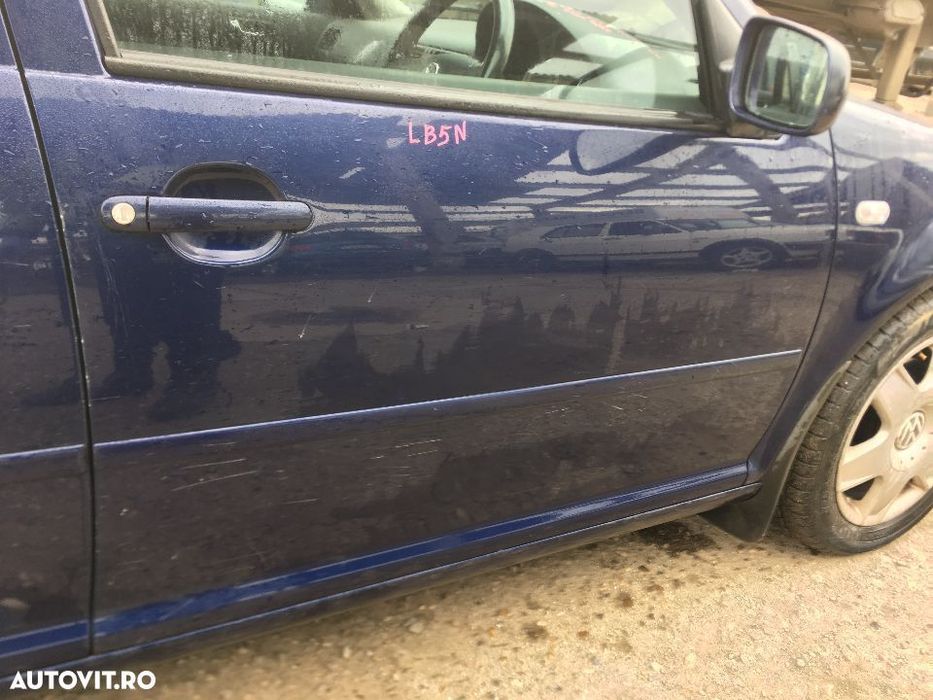 Usa / Portiera Dreapta Fata VW Golf 4 1998 - 2005 Cod Culoare LB5N