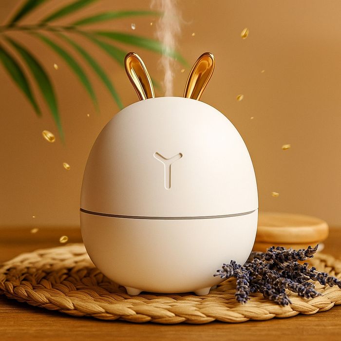 Мини овлажнител с етерично масло и ароматерапия