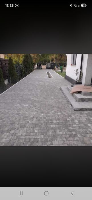Montaj pavele bordura Rigola