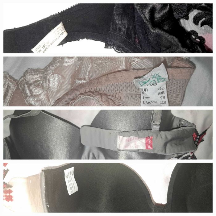 Сутиени:YvesSaintLaurent,Palmers, Triumph...