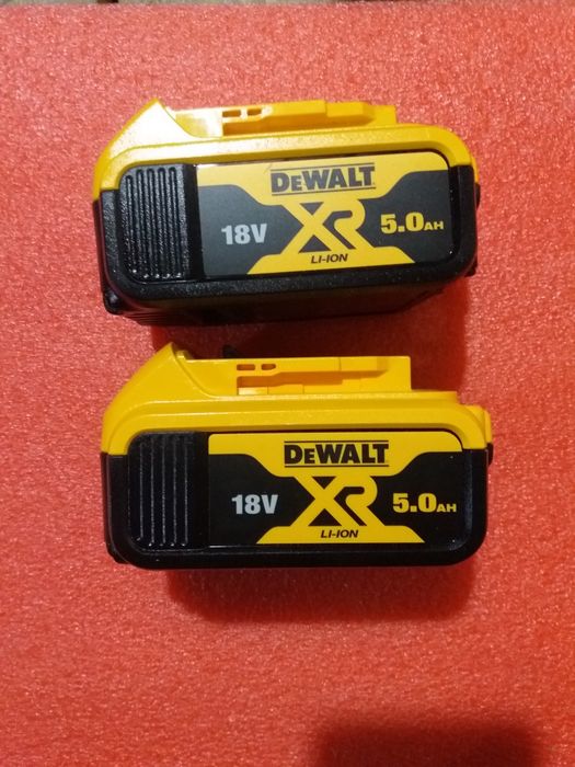 Нови батерии Dewalt 18v