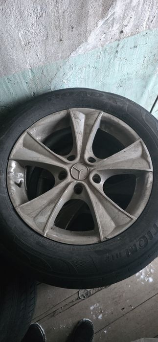 Продам 16 диски (5×112) с резиной