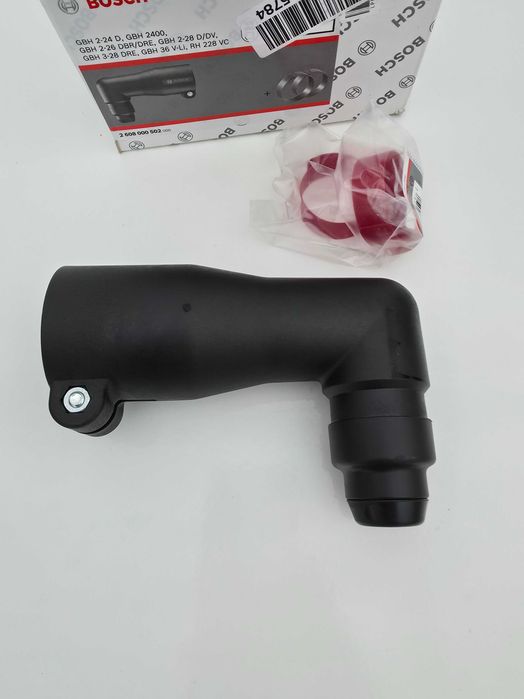 BOSCH RHA-50 Adaptor 90° SDS-PLUS cu guler de 50 mm pentru rotopercutor, Cap de găurit unghiular