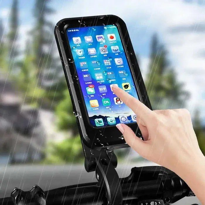 Стойка за телефон за мотор, колело Водоустойчив държач