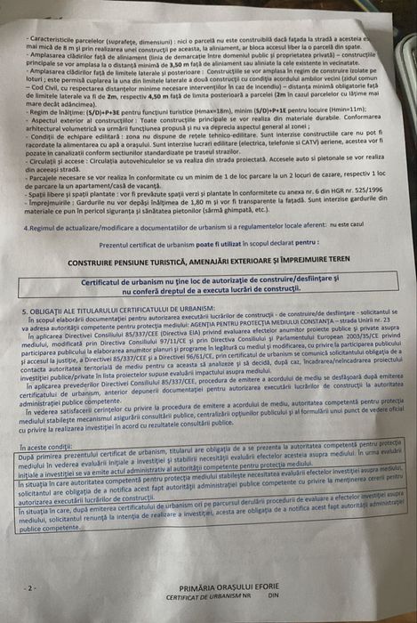 Vand teren Eforie Nord,str Meduzei,zona Steaua de Mare