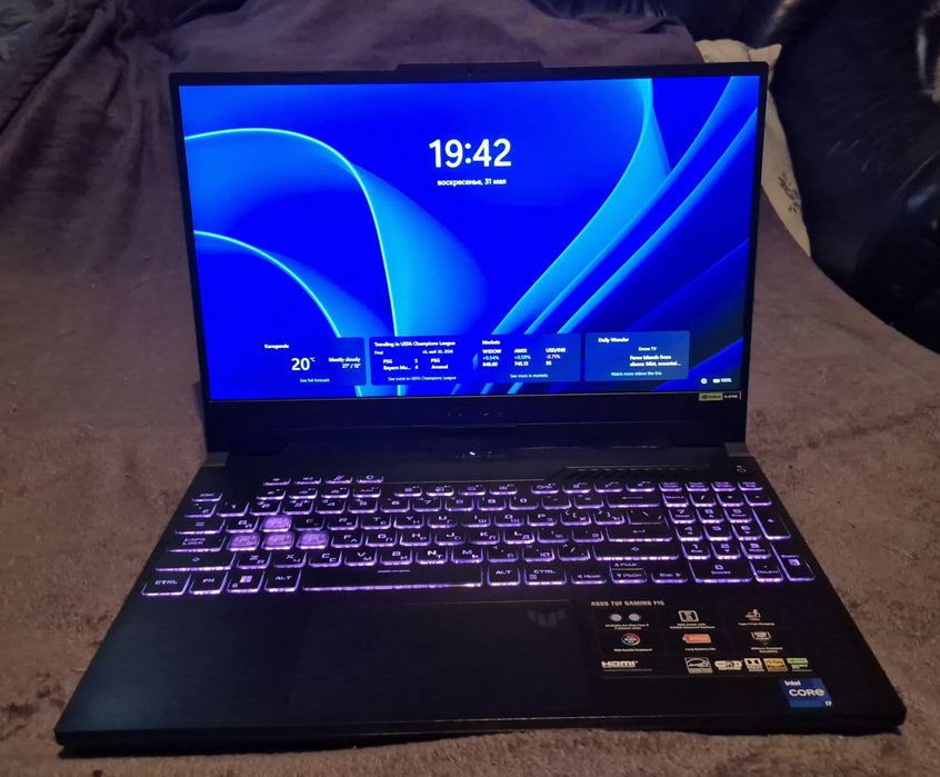 ASUS TUF Gaming RTX 4070/i7-13620H/16GB DDR5/SSD 512GB Игровой ноутбук