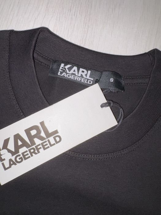 Tricou Negru Karl Lagerfeld
