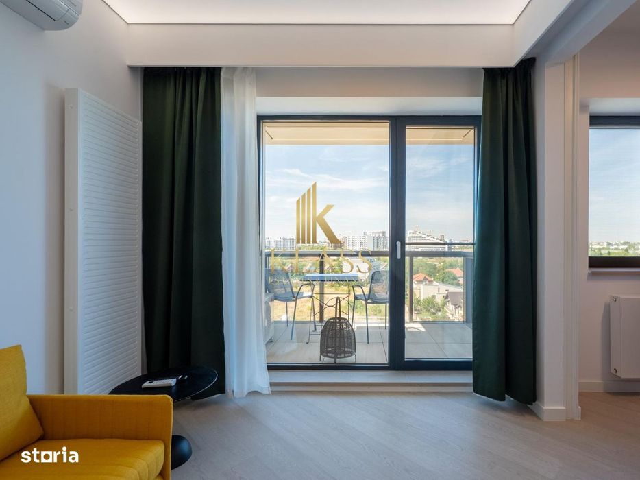 Cortina North Pipera | 2 Camere | 50 Mp | Etaj 9/10 | 800 €