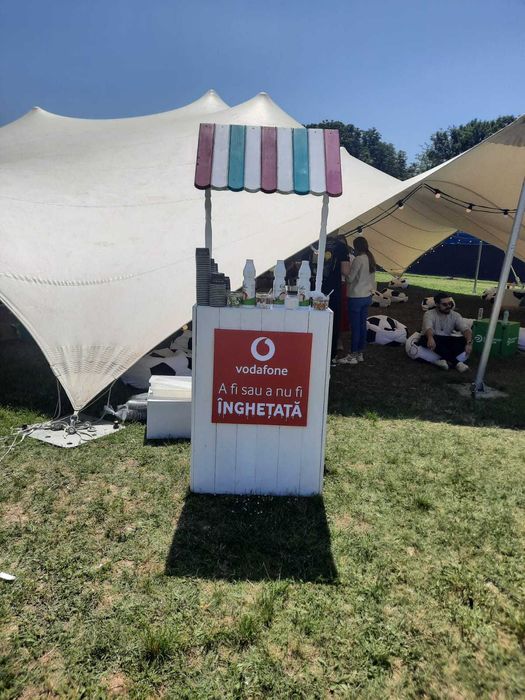 Ice cream bar vitrina de inghetata pentru evenimente