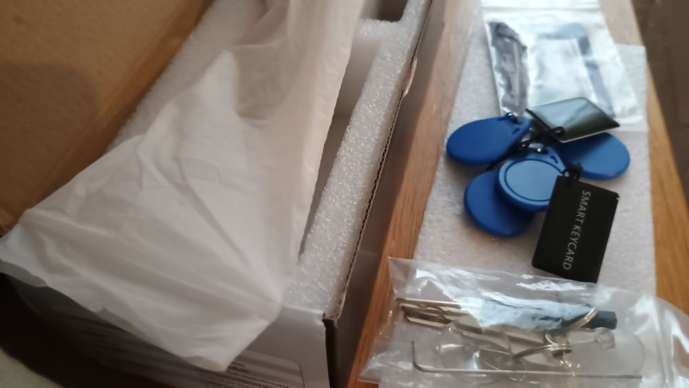 Cilindru electronic Secukey D1, CR123A, Amprenta, Card Mifare 13.56MHz