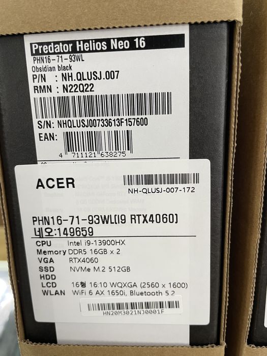 Acer predator helios