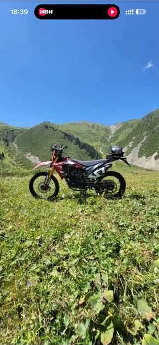 Мотоцикл в хорошем состоянии