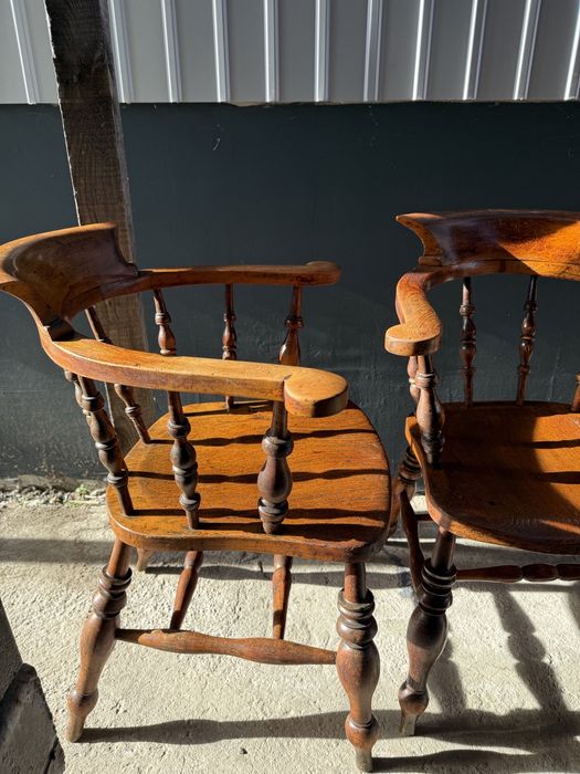 Антикварен капитански стол / Англия / 19-ти век