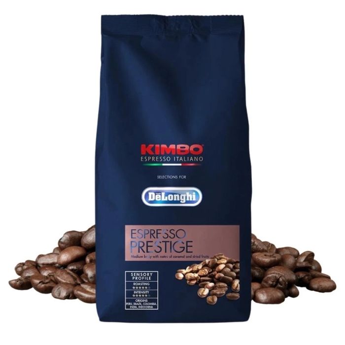 Зерновой кофе DeLonghi Kimbo Espresso Prestige 1 кг