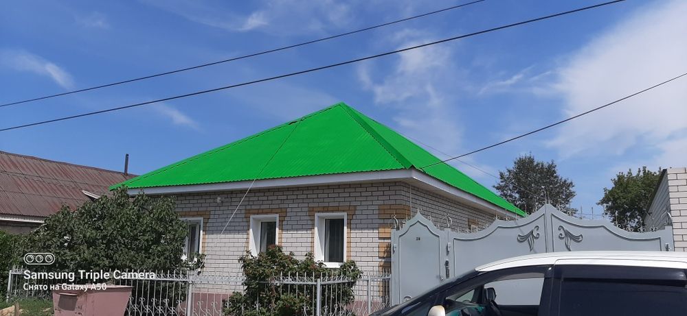 Красим крыши в любой цвет.